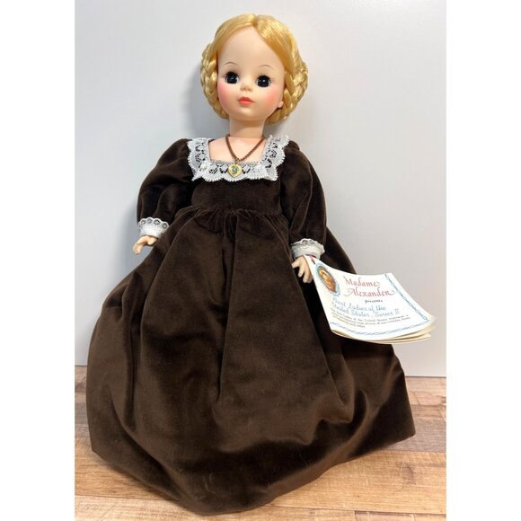 Madame Alexander First Ladies Series II Doll Jane Findlay With Box & Tag - Picture 1 of 6